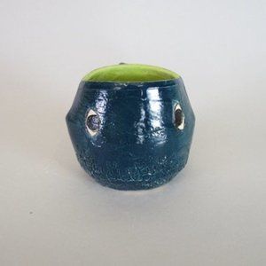 Blue and Green Fish Mug
